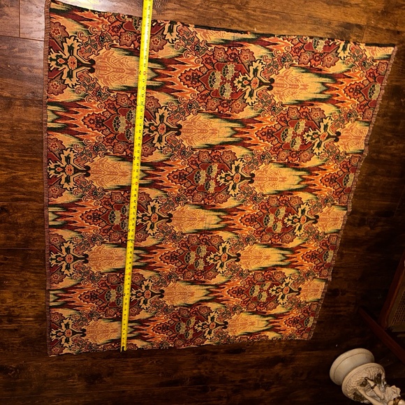 Vintage reversible jacquard tablecloth - Picture 2 of 3